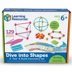 Geometrisk byggesæt, 129 dele