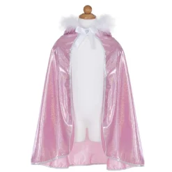 Glitterkappe med pelskant, str. 4-7 år