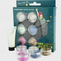 Glittersæt til ansigt og krop