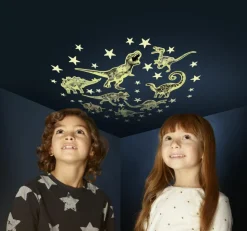 Glow - Dinosaurer + stjerner, 43 dele
