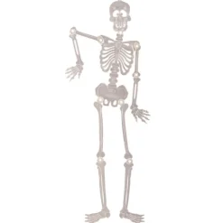 Halloween-ophæng - Skelet (selvlysende), 90 cm