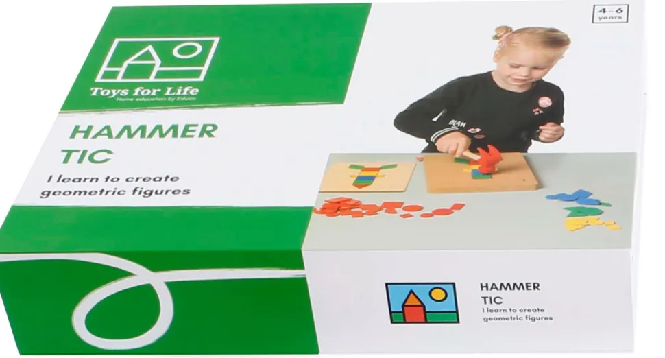 Hammer & søm - Styrk hånd-øje-koordinationen