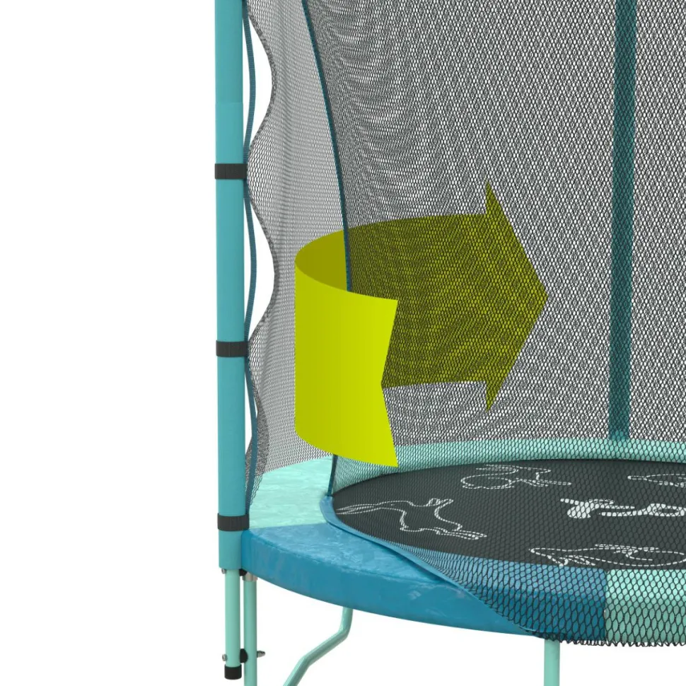 Havetrampolin inkl. net - Ø139 cm
