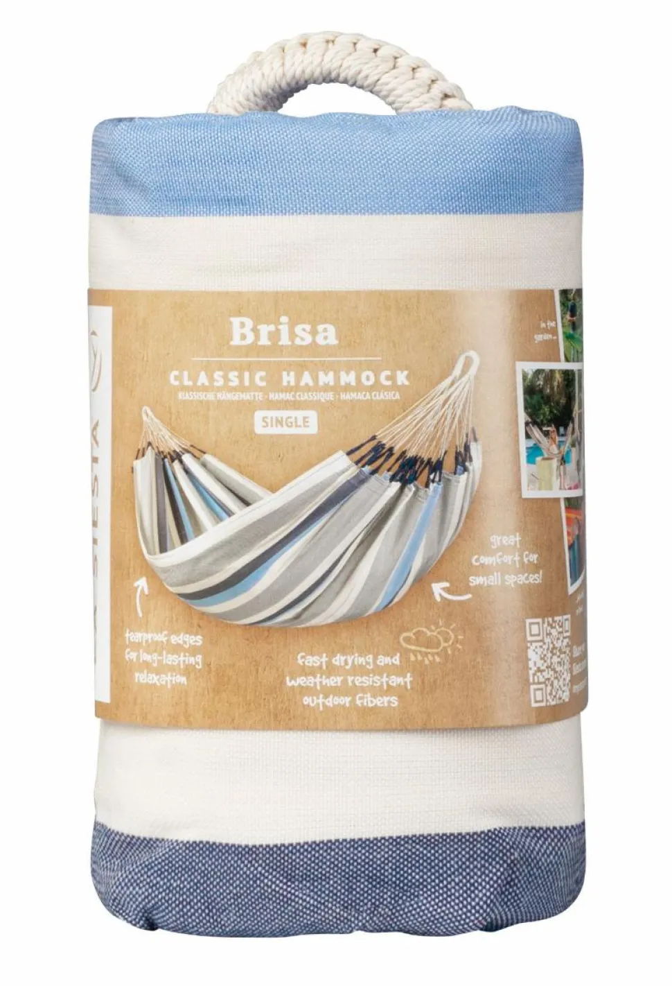 Hængekøje single outdoor - Sea Salt