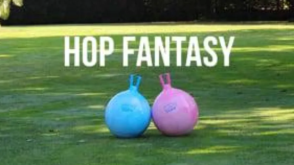 Hoppebold 45 cm - Fantasy