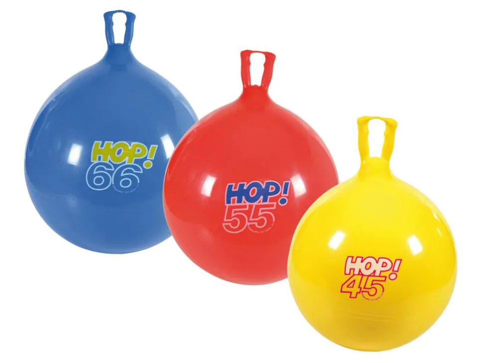 Hoppebold 65cm blå