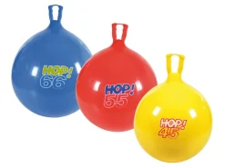 Hoppebold 45cm gul
