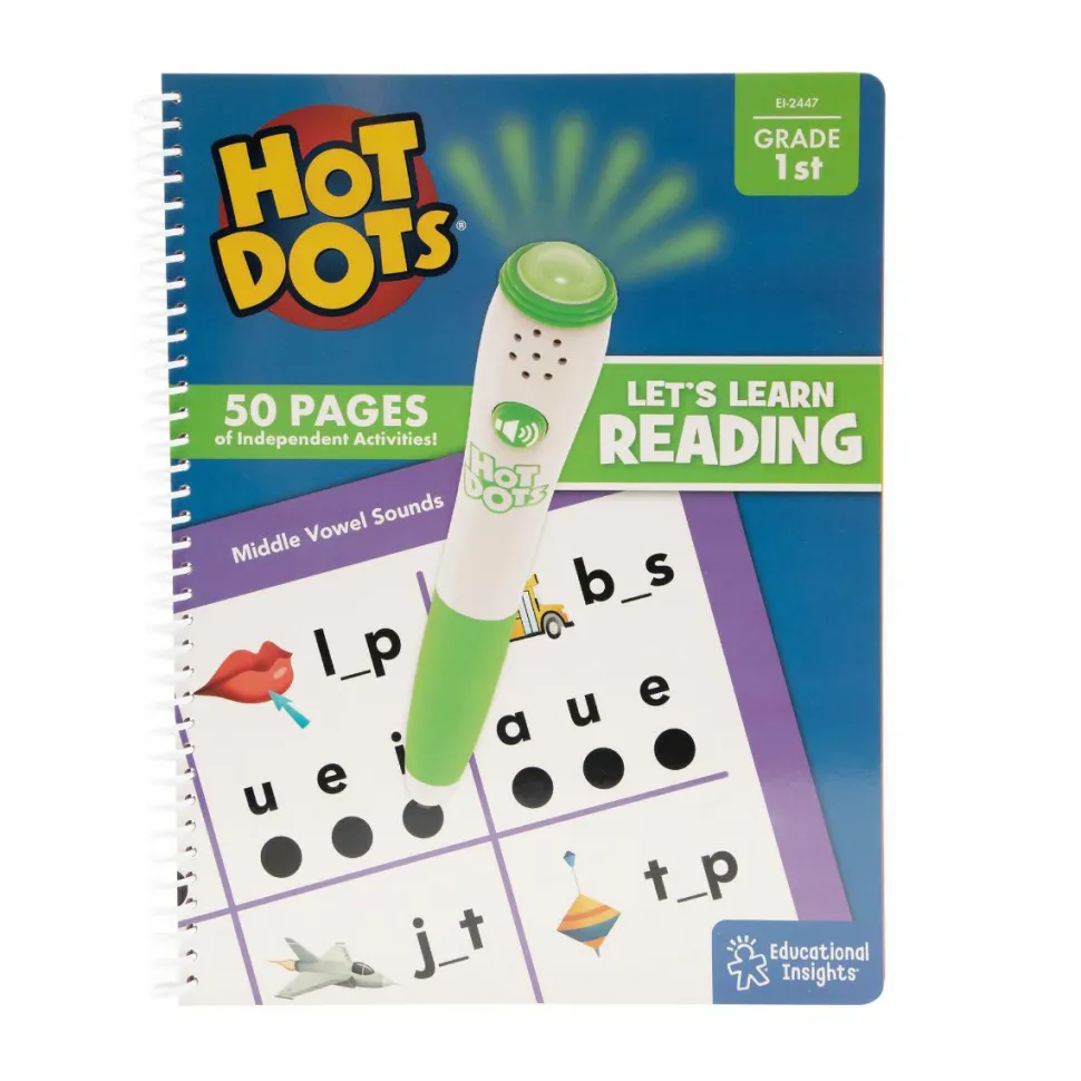 Hot Dots® - Lær at læse (engelsk)