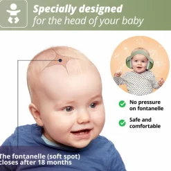 Høreværn Muffy Baby 1-3 år - Grøn