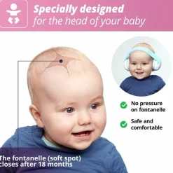 Høreværn Muffy Baby 1-3 år - Pink