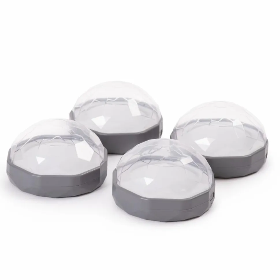 Interaktive lyskupler - Optag og afspil, 4 stk