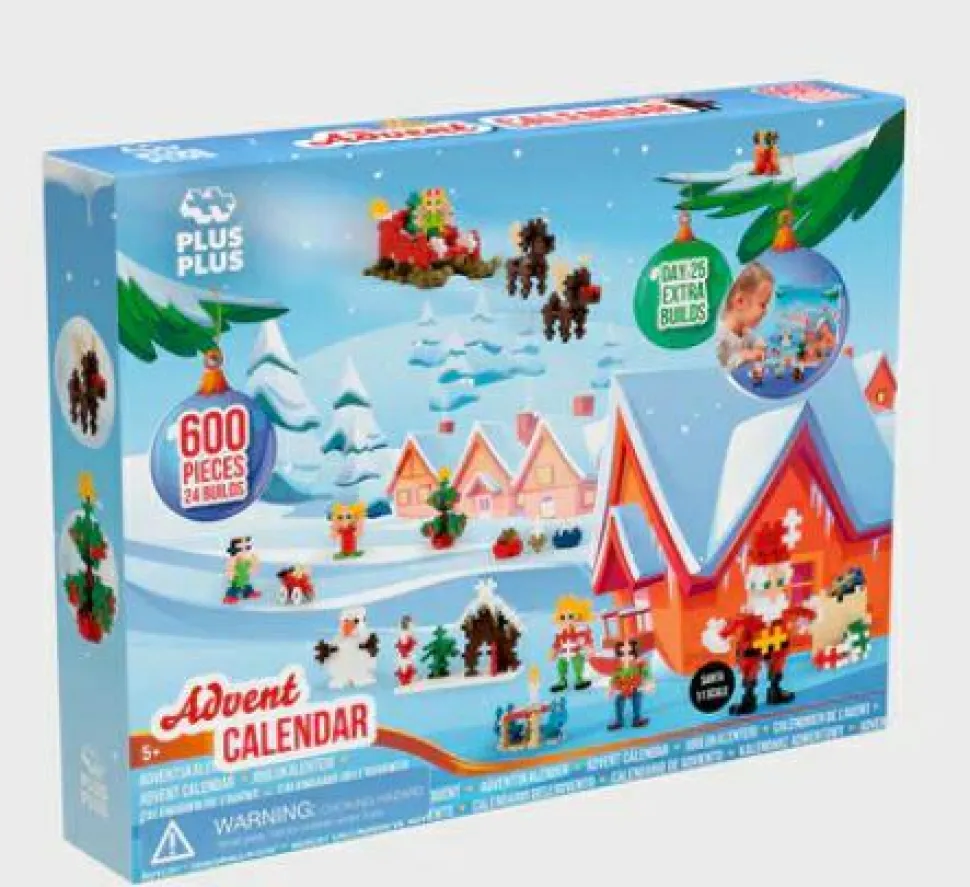 Julekalender - Plus-Plus, 600 stk