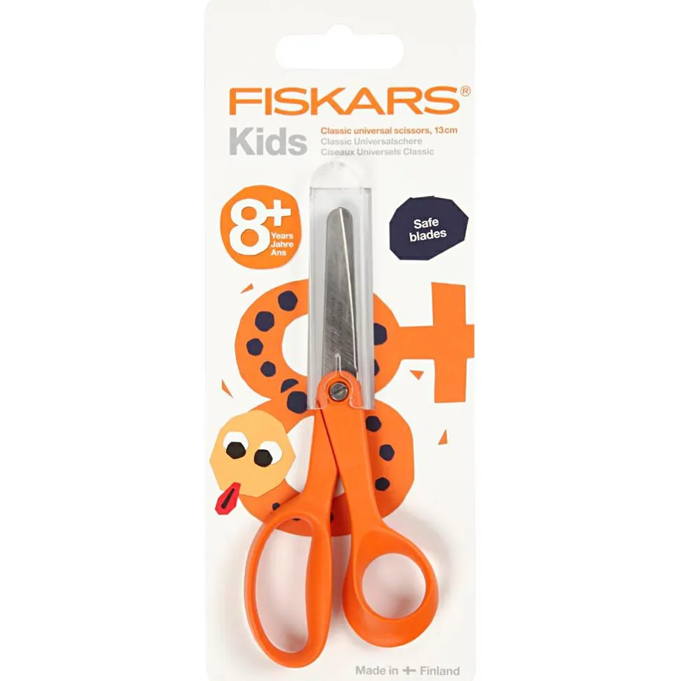 Juniorsaks m. rund spids - Højre, L: 13 cm