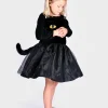 Kattekjole- og ører, str. 4-6 år