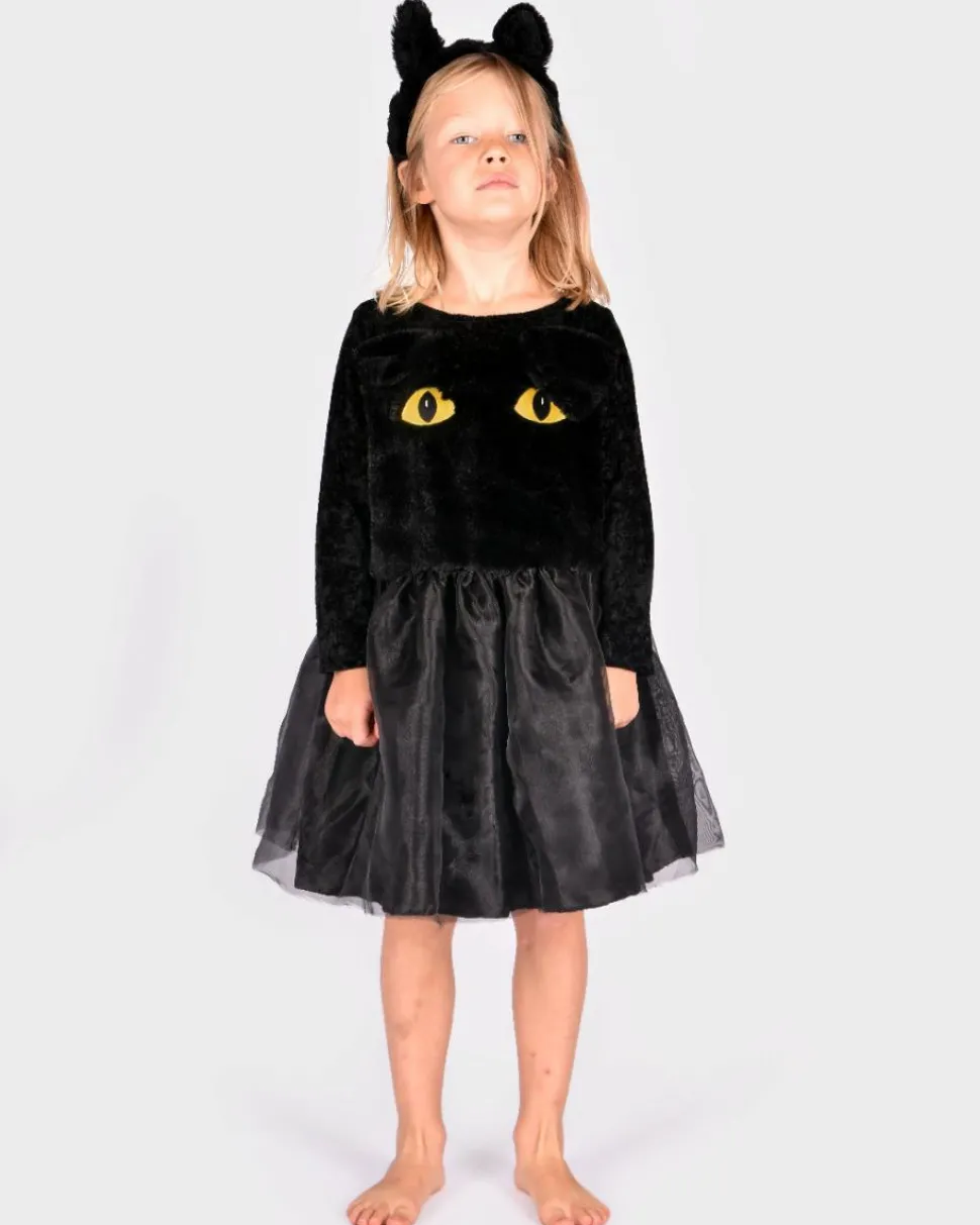 Kattekjole- og ører, str. 4-6 år