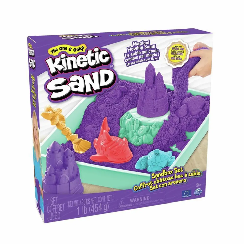 Kinetic Sand® - Sandbox lilla, 454 gram