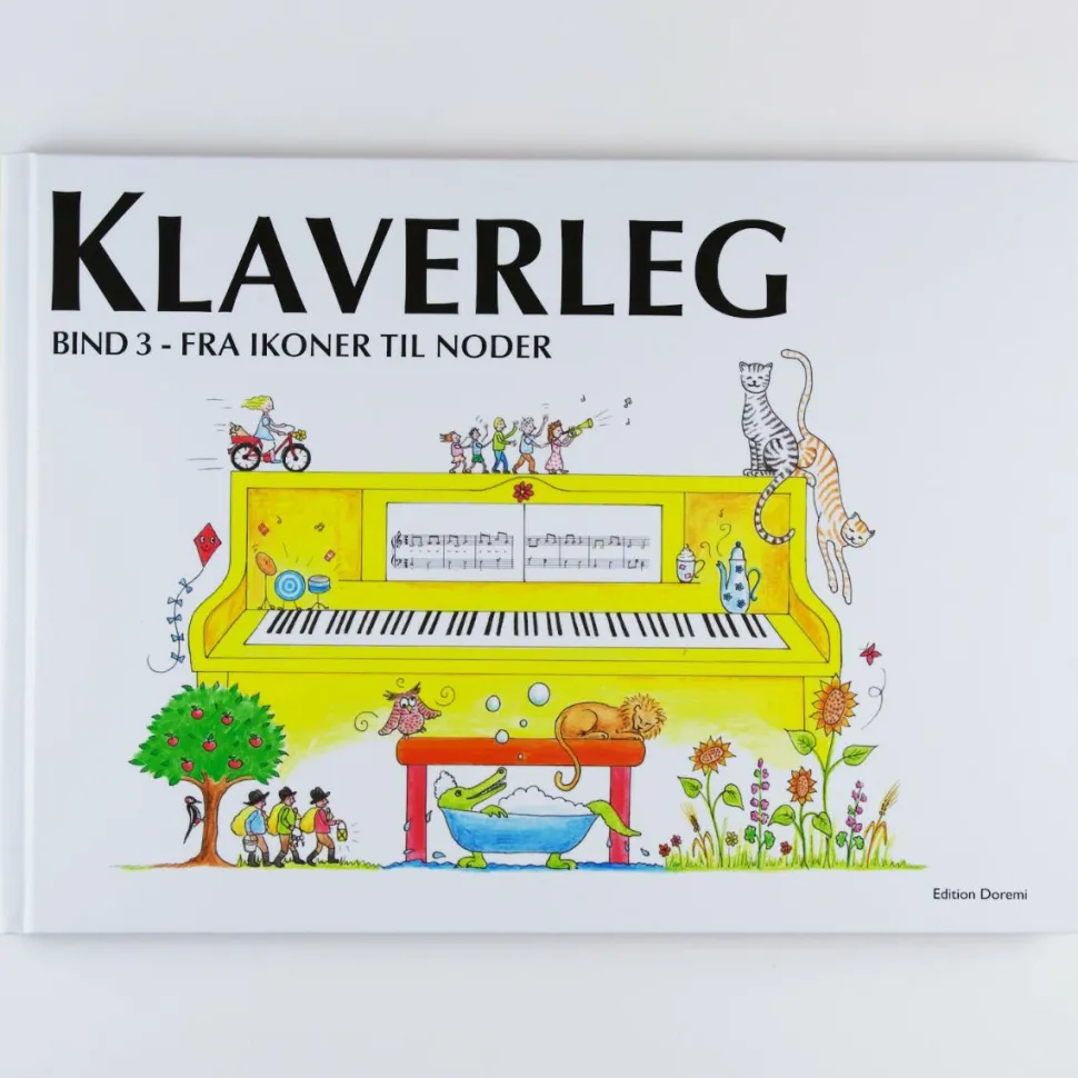 Klaverleg fra ikoner til noder