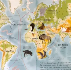 Klistermærkebog - Atlas, Verdens dyr