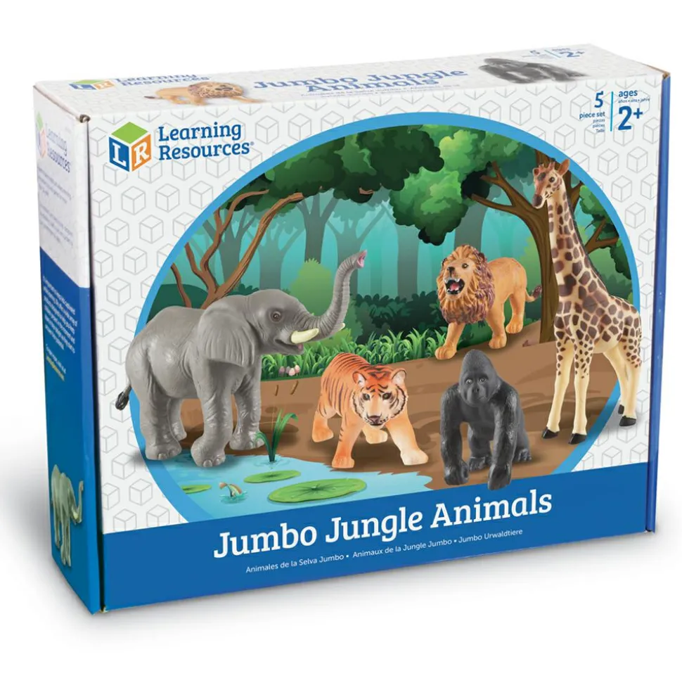 Kæmpe jungledyr, 5 stk