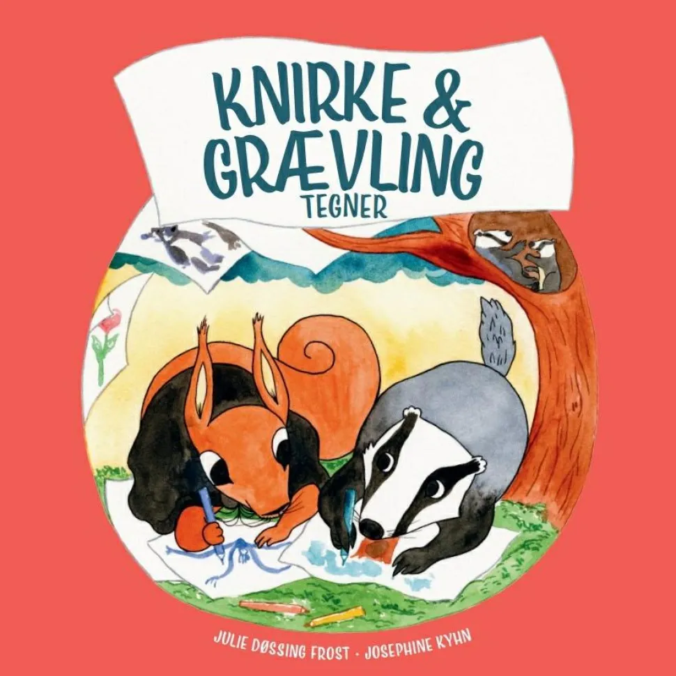 Knirke & Grævling tegner