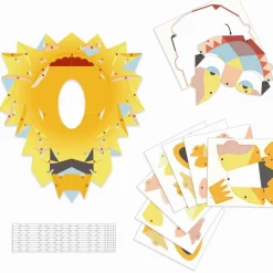 Kreativ med papir - 3D løve