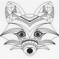 Krympeplast m. motiver - Vilde dyr, 4 ark