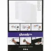 Krympeplast transparent mat - 20x30 cm, 4 ark