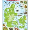 Larsen puslespil -Danmarkskort