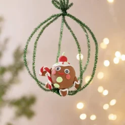 Lav juleophæng - Honningkage-figur