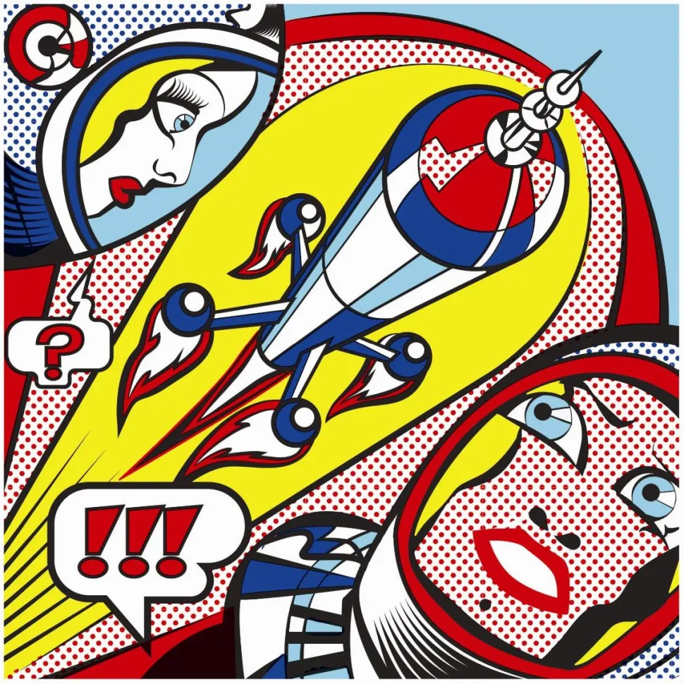 Lav kunst som Roy Lichtenstein (overføring)