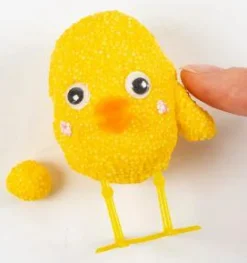 Lav påskepynt med Foam Clay