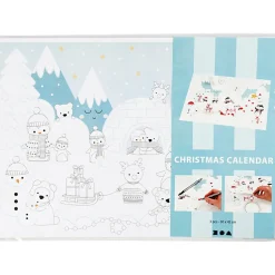 Lav selv julekalender (inkl. motiv), 3 stk