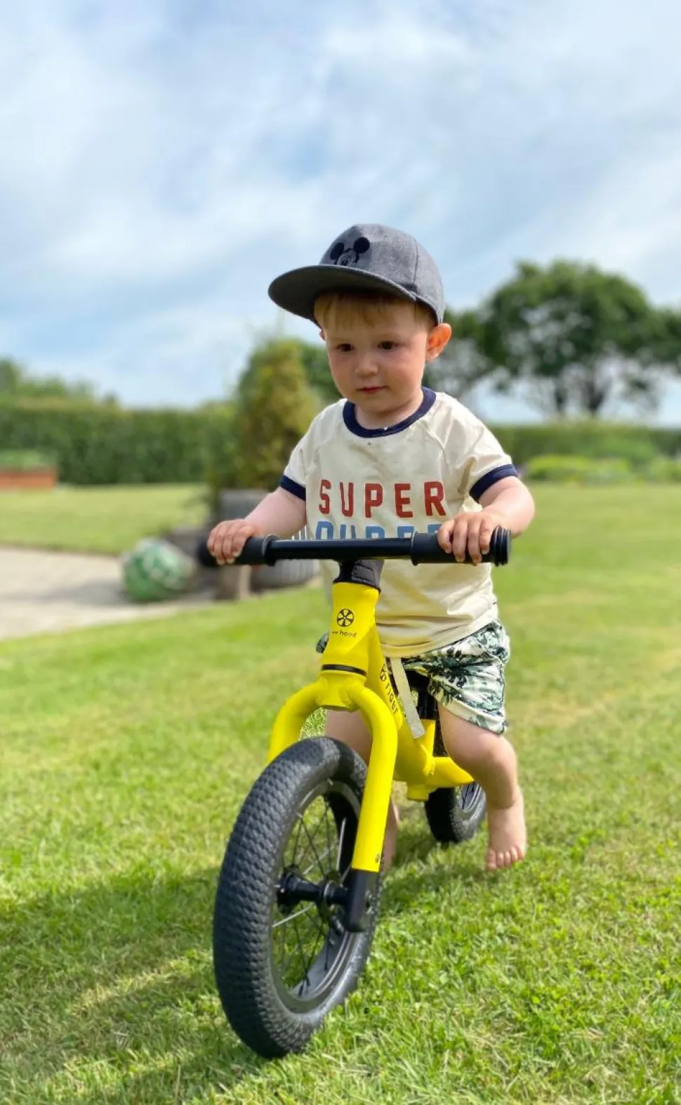 Løbecykel - My Hood Rider, Grå