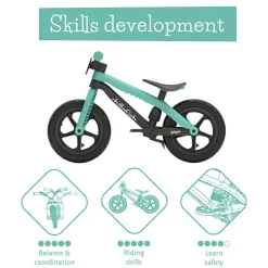 Løbecykel BMXie 2 - Mint (2-5 år)