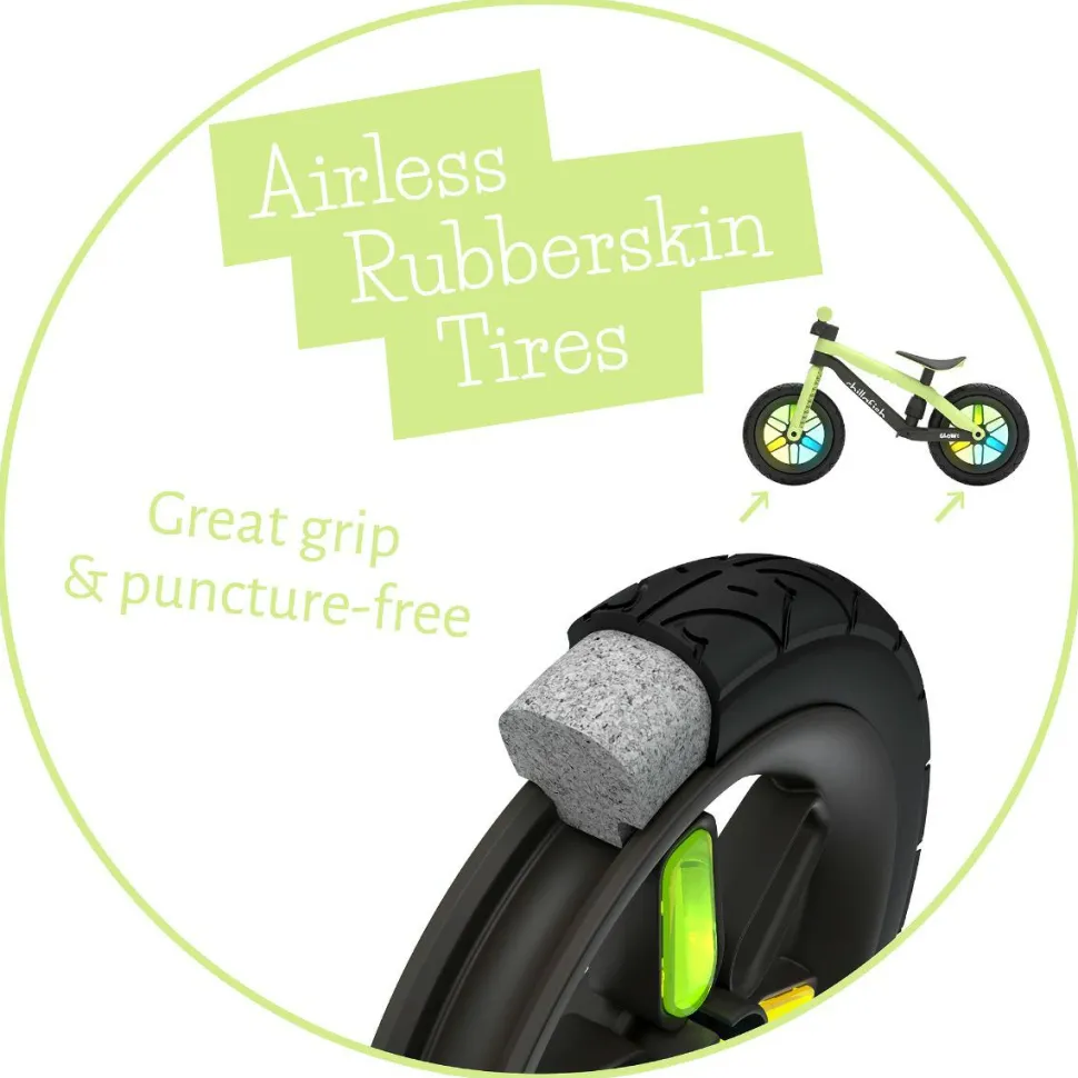 Løbecykel BMXie GLOW - Pistacie (2-5 år)
