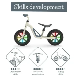 Løbecykel Charlie GLOW - Beige (18 mdr - 4 år)