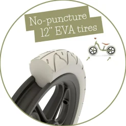 Løbecykel Charlie LUX  - Oliven (2-5 år)