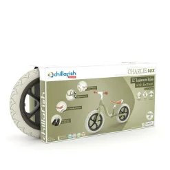 Løbecykel Charlie LUX  - Oliven (2-5 år)