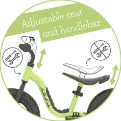 Løbecykel Charlie SPORT - Pistacie (2-5 år)