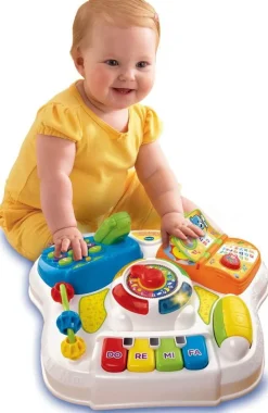 Lege- og aktivitetsbord med lyd og lys