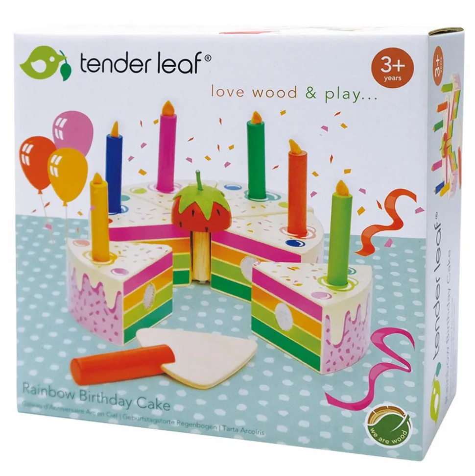 Legemad - Lagkage med lys