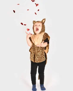 Leopard-dragt, str. 1-4 år