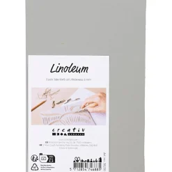 Linoleumsplade 10 x 15 cm, 2 stk