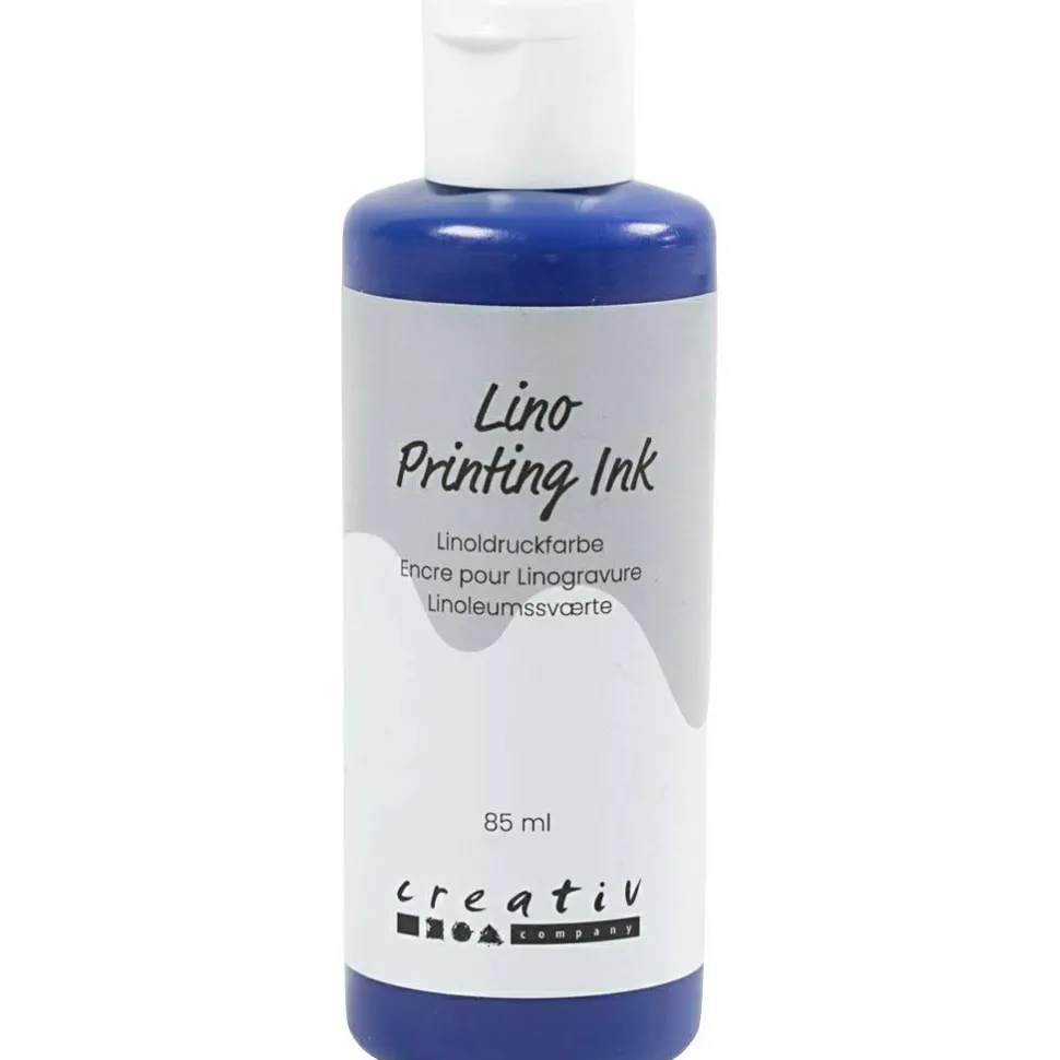 Linoleumssværte 85 ml. - Blå