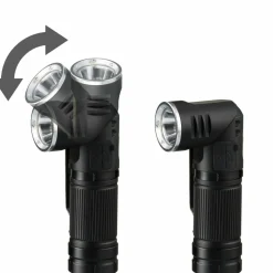 Lommelygte LED (med hovedmontering)