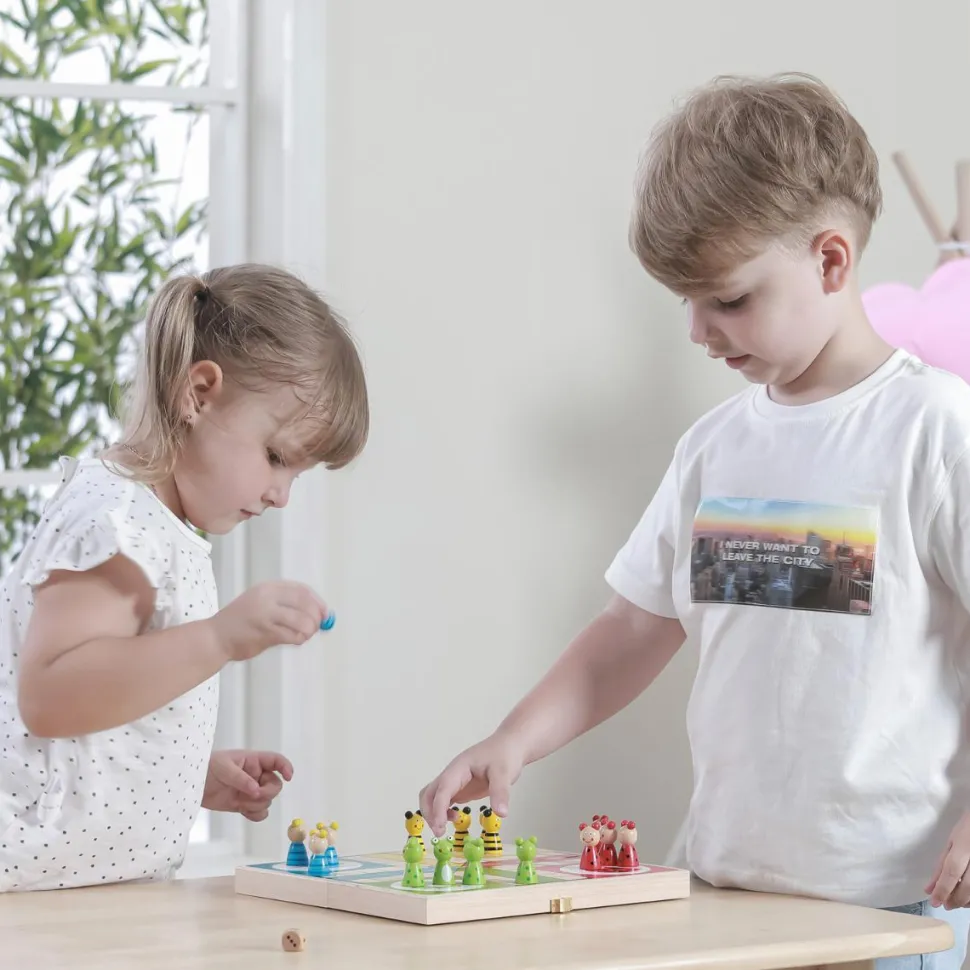 Ludo i trækuffert