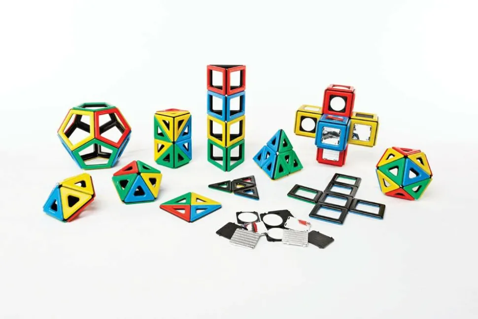 MAG Polydron | Deluxe institutionssæt | 184 dele