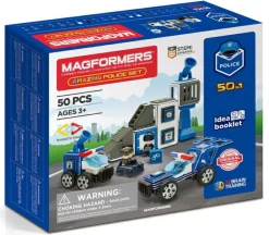 Magformers 50 stk - Politistation og køretøjer
