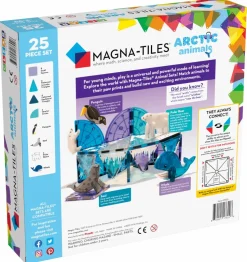 Magna-Tiles | Arktiske dyr, 25 stk