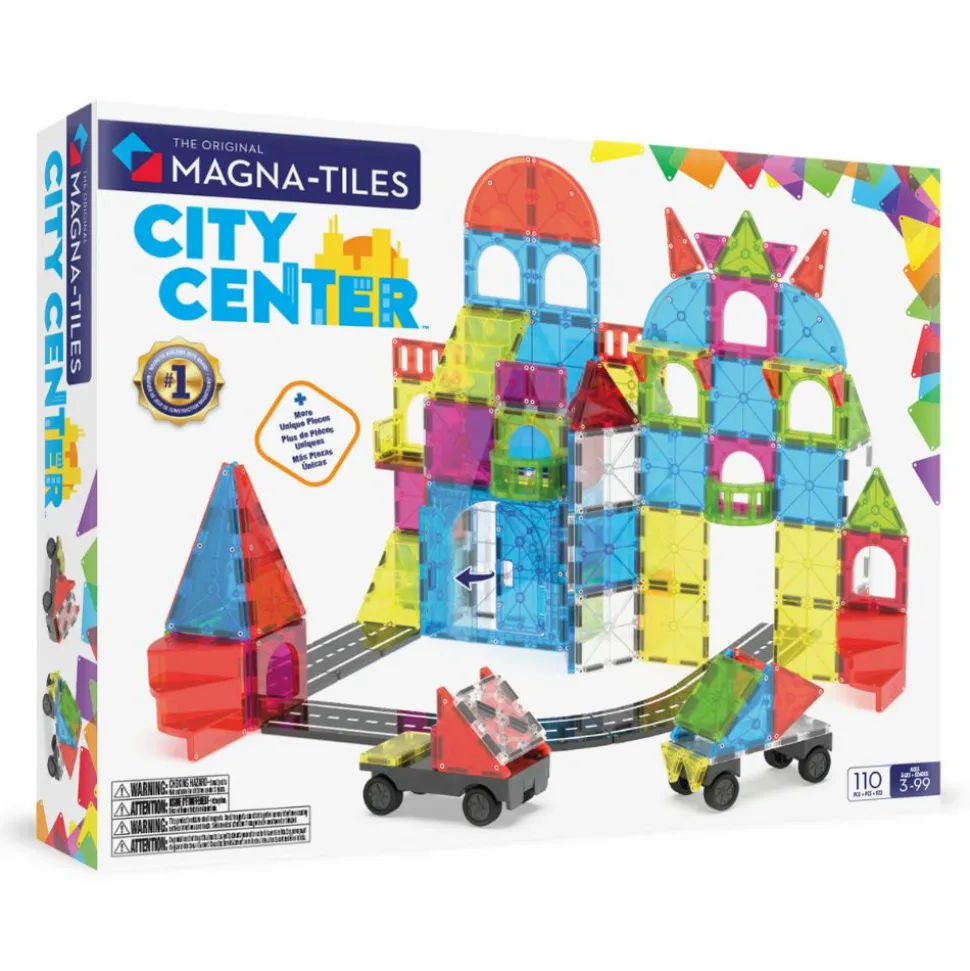 Magna-Tiles | City Center, 110 stk